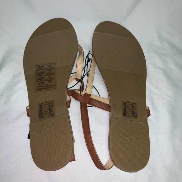 Black & Brown Sandals - Picture 4 of 5